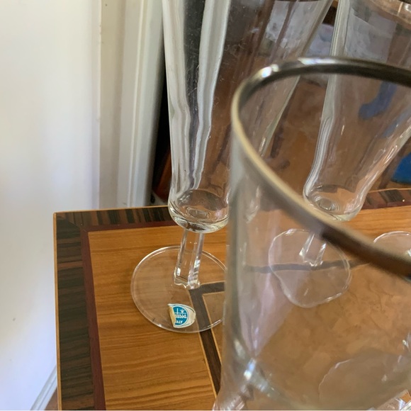 Vintage goblet glasses Contessa Italy - Picture 4 of 5